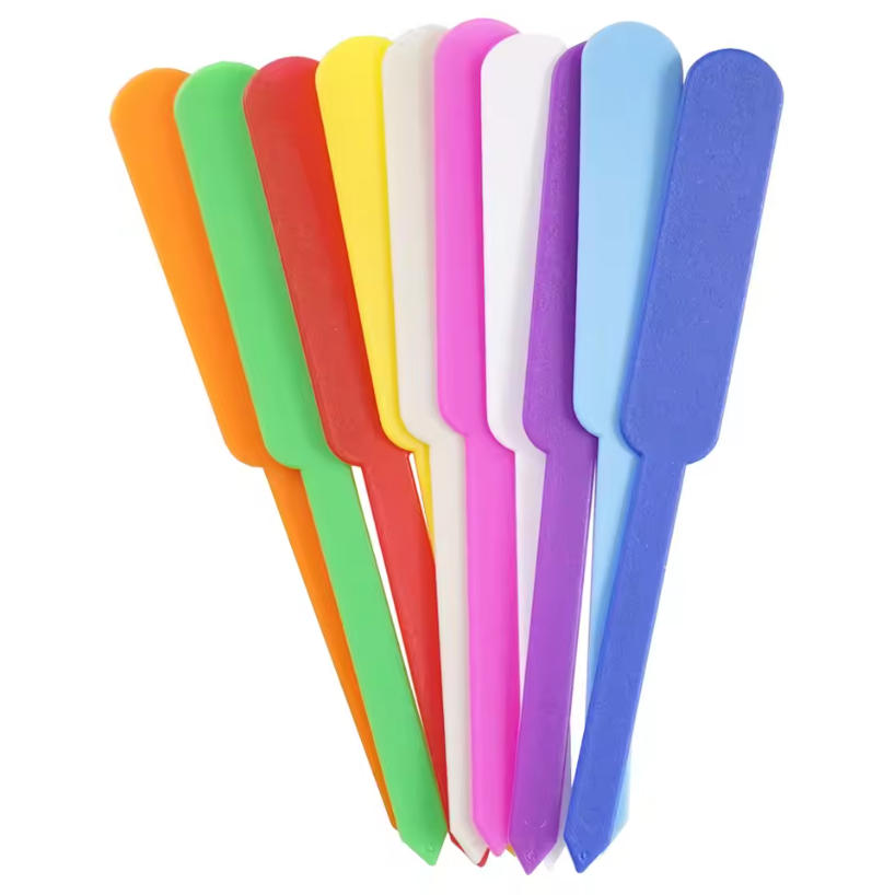 Gardening Tools Labeled - 100 Stück Gartenpflanzenetiketten aus Kunststoff für
