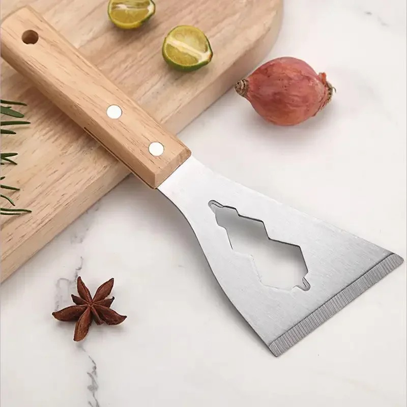 Harvest Knife Garden - Hochleistungs-Edelstahl-Schaber Multifunktionales Spachtelwerkzeug Zementschaber Farbentferner Spachtel
