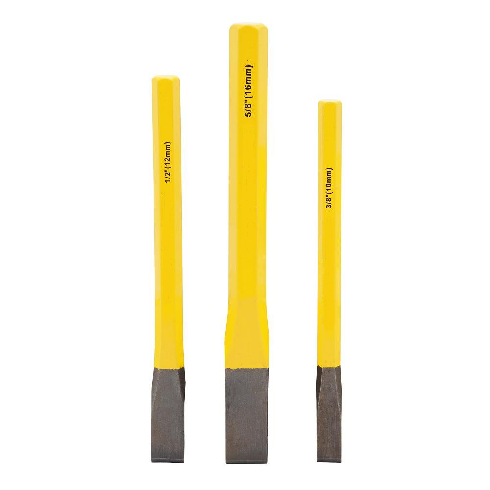 Gardening Tools You Must Have - 3 Stück Chrom-Vanadium-legierter Stahl Flachbohrer Kaltmeißel