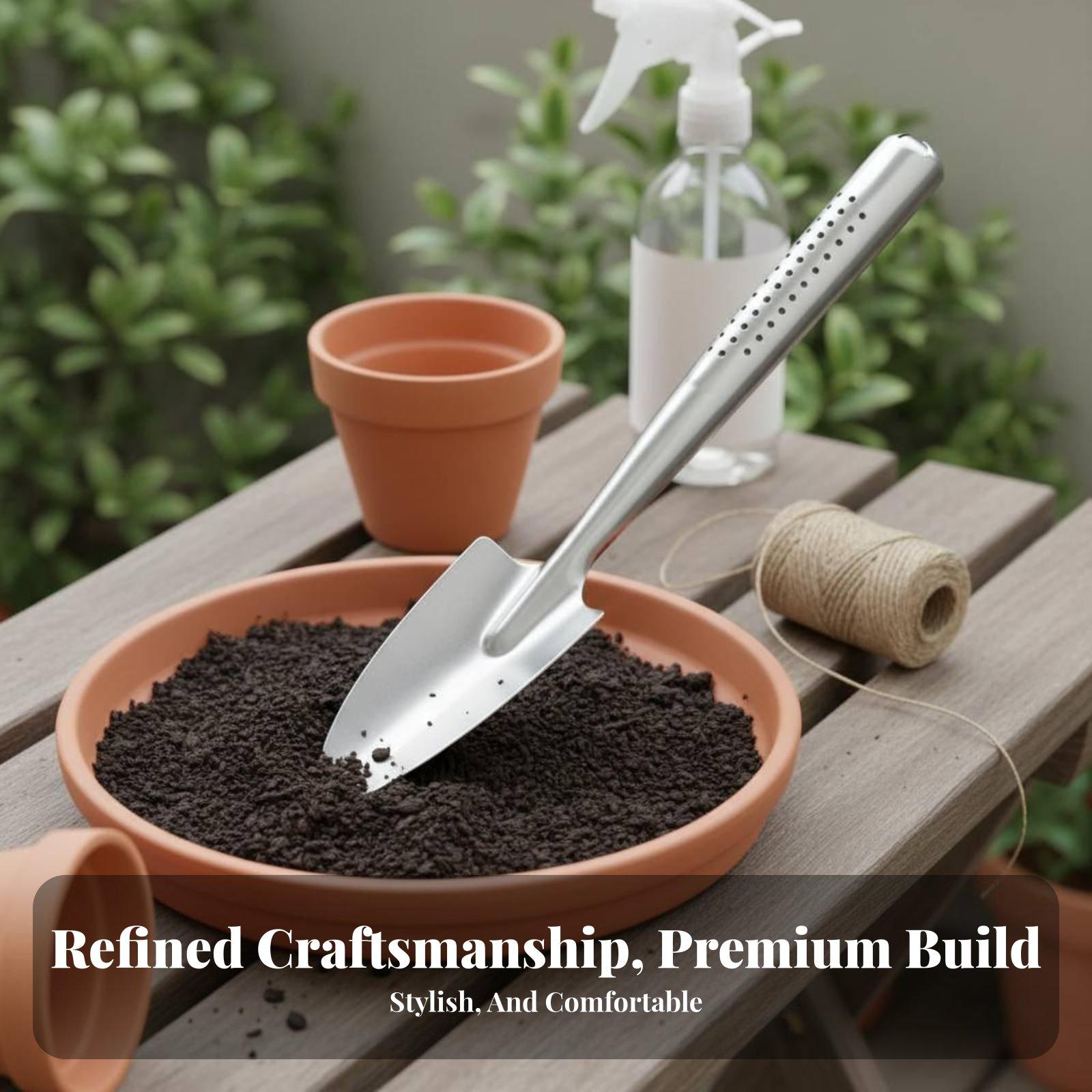 Gardening Tools Trowel - Mini-Gartenkelle aus Edelstahl für den Innenbereich