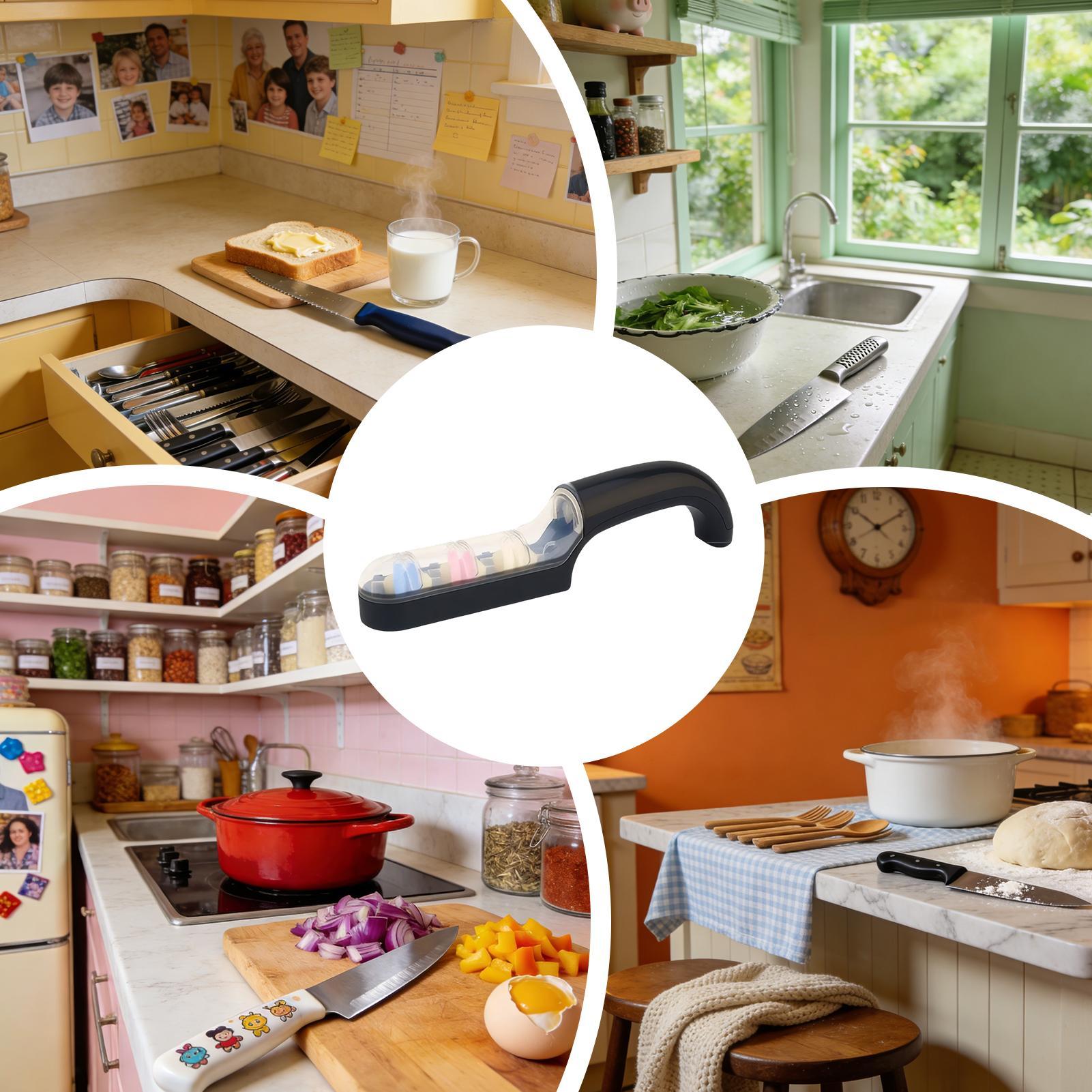 Küchenmesser-Schärfer 3-Stufen – Gardening Tools For Seniors Bewertung und Preis