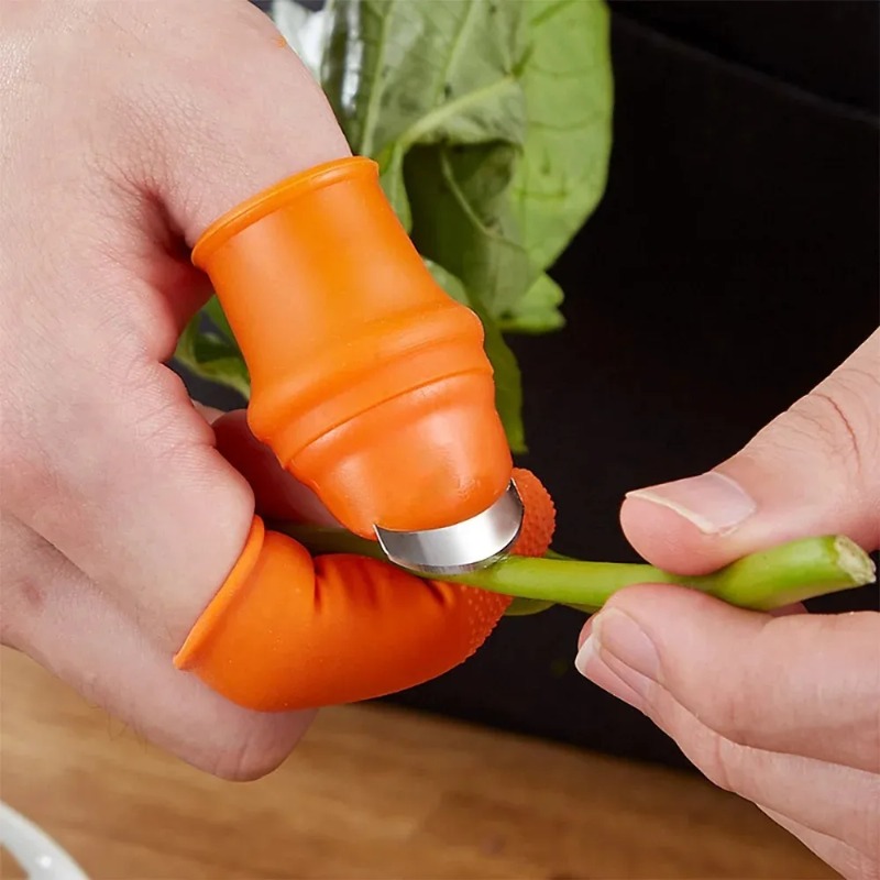 6 Stück Fingerschutz aus Silik – Harvest Knife Garden Bewertung und Preis