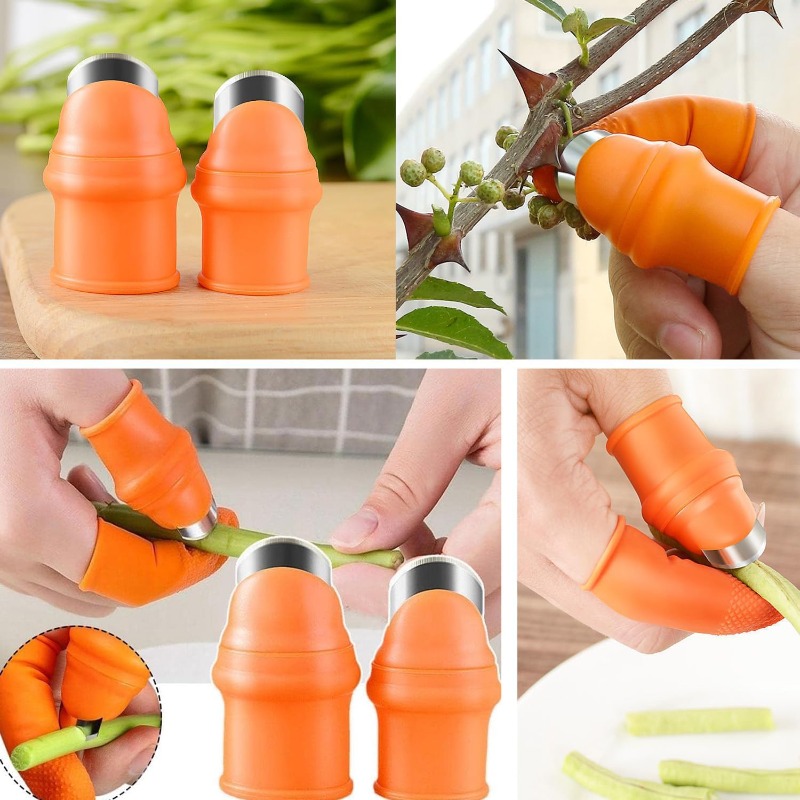 6 Stück Fingerschutz aus Silik – Harvest Knife Garden Bewertung und Preis