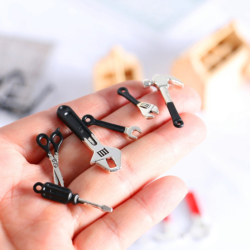 3/4/5/6pcs Puppenhaus Miniatur – Gardening Tools Repair Bewertung und Preis