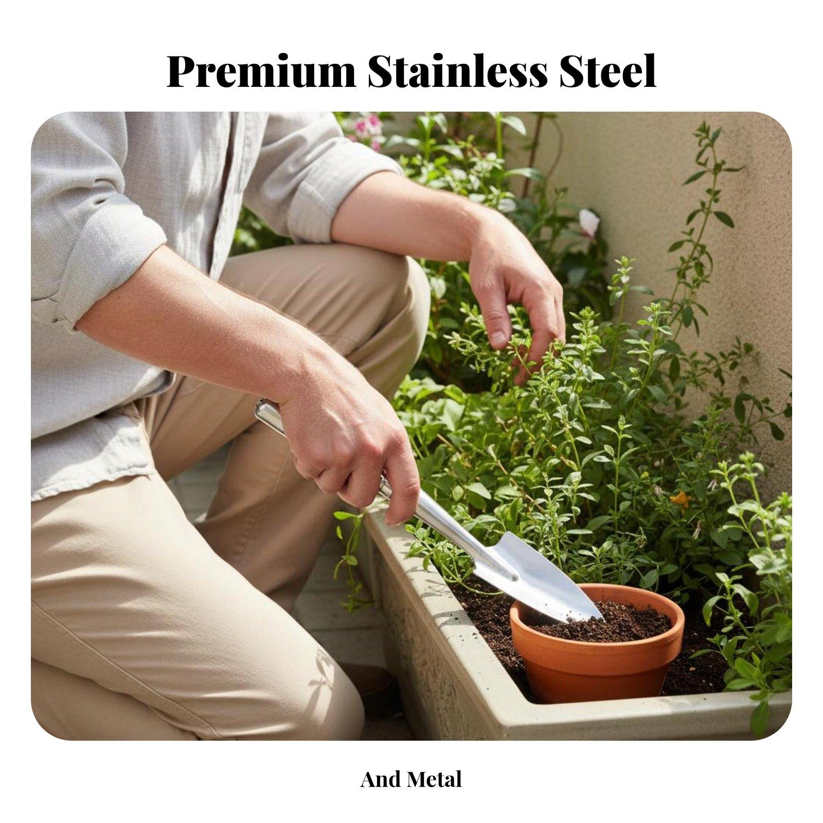 Mini-Gartenkelle aus Edelstahl – Gardening Tools Trowel Bewertung und Preis