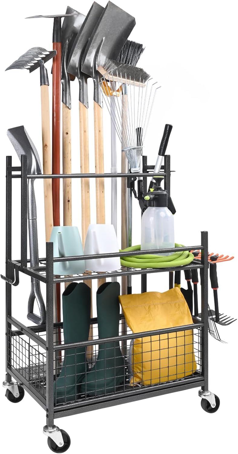 Gartenwerkzeug-Organizer, 16 F – Gardening Hand Tools Yard Bewertung und Preis