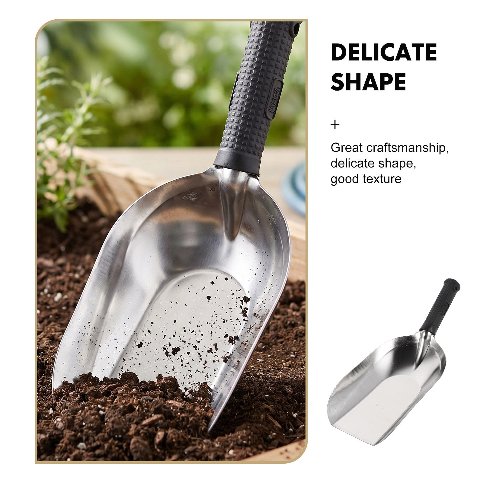 Gartenkelle aus Edelstahl, Rob – Gardening Tools Trowel Bewertung und Preis